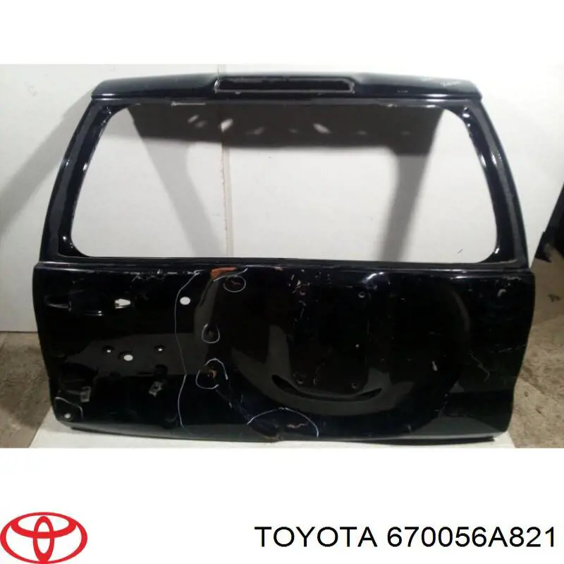 Drzwi tylne (bagażnika 3/5) Toyota 670056A821 cena, od 1601,20 USD
