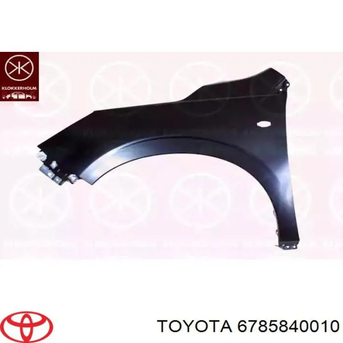 6785840010 Toyota Uszczelka drzwi tylnych lewych (na drzwiach)