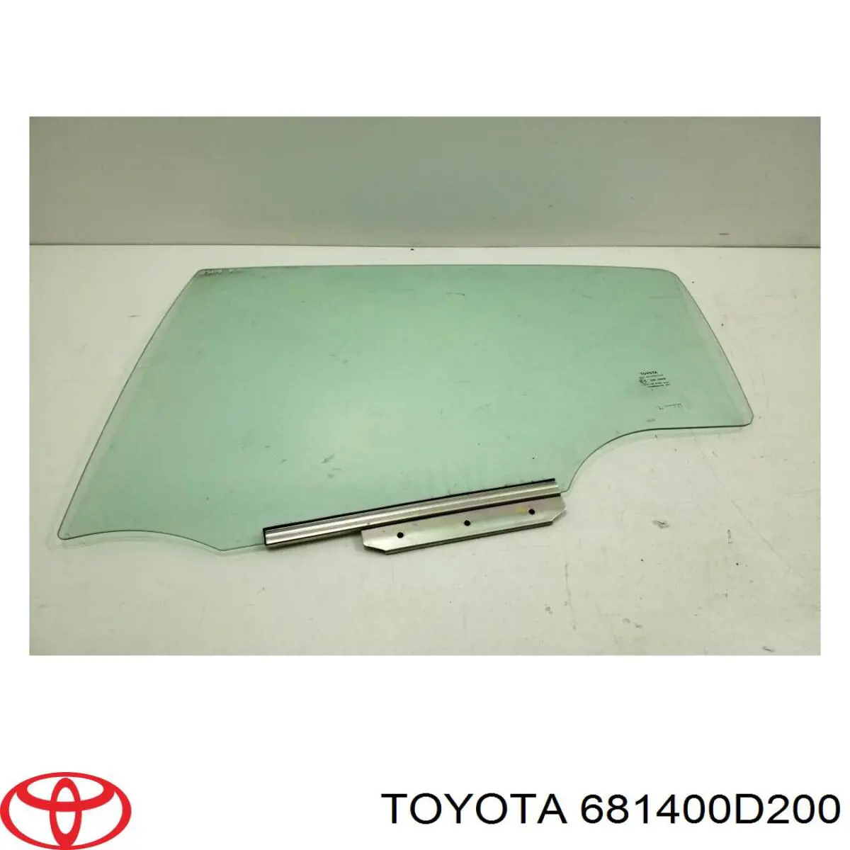 681400D200 Toyota Szyba drzwi lewych tylnych