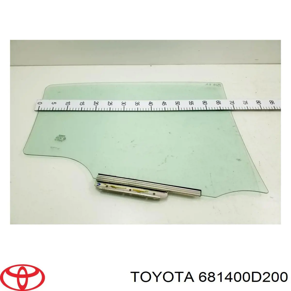 Szyba drzwi lewych tylnych Toyota 681400D200 cena, od 91,94 USD