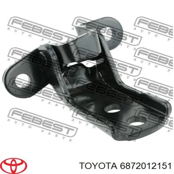 Zawias drzwi przednich lewych Toyota 6872012151 cena, od 40,40 USD
