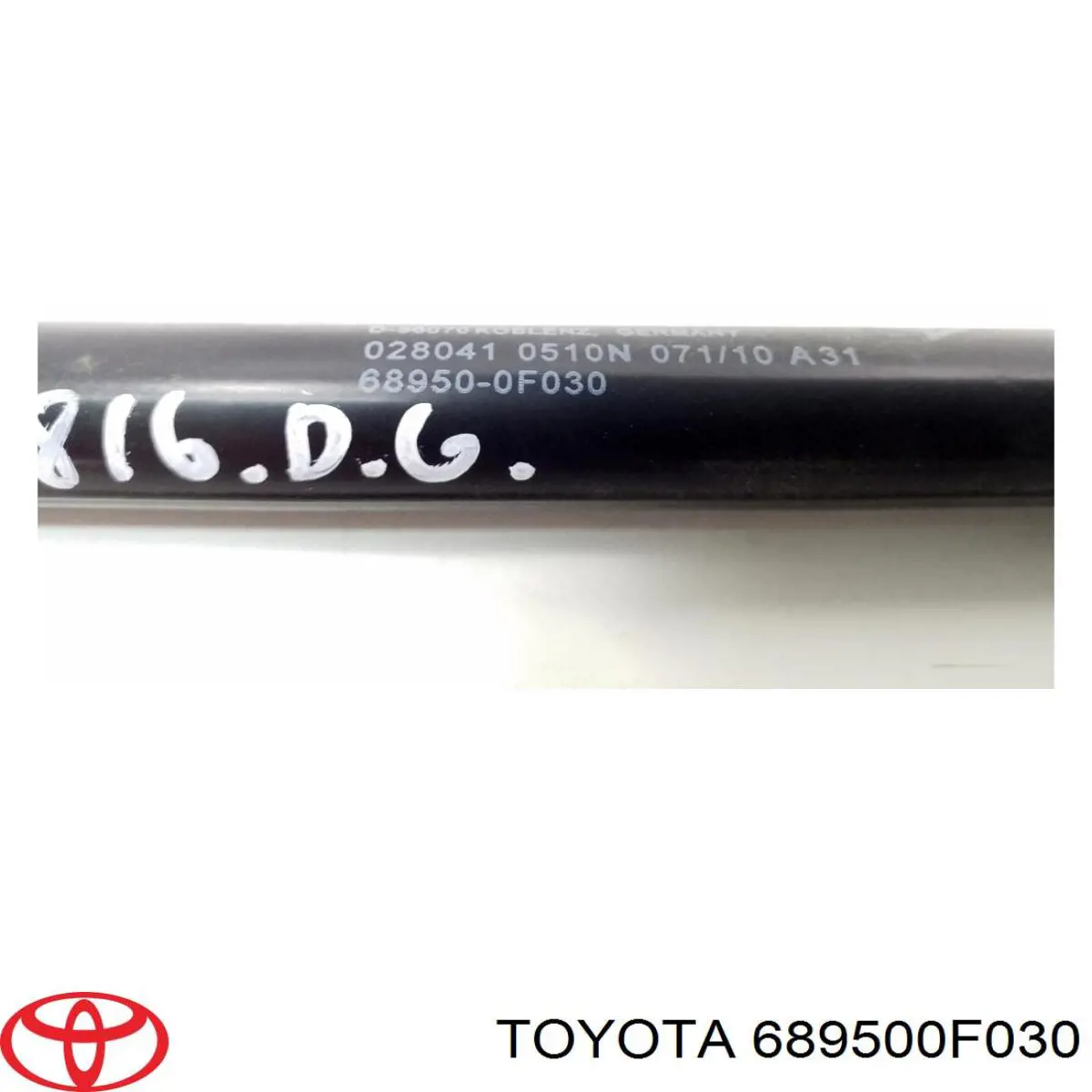 Amortyzator klapy bagażnika (3/5 drzwi-tylnych) Toyota 689500F030 cena, od 33,49 USD