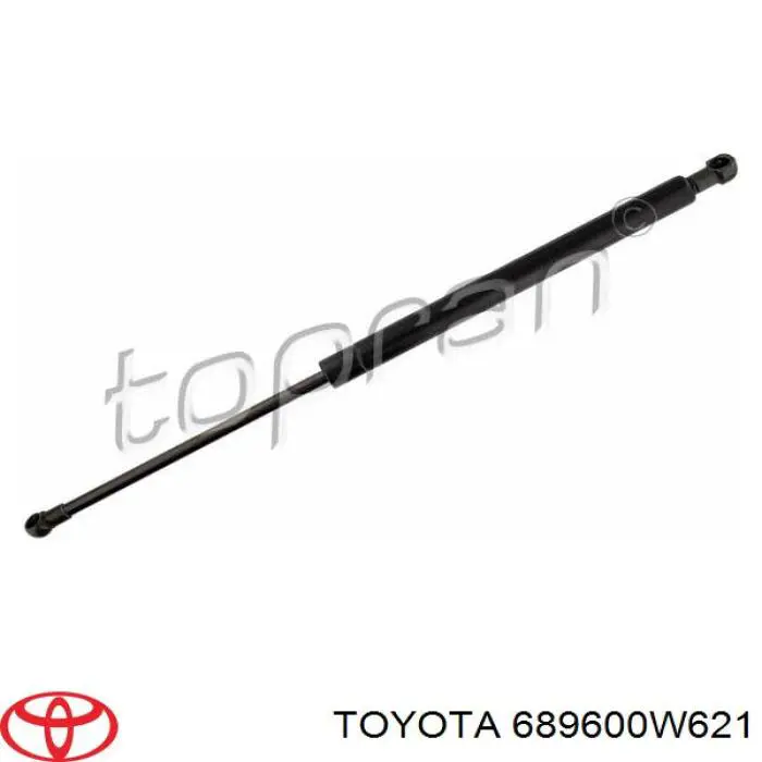 Do koszyka 689600W621 Toyota Amortyzator klapy bagażnika (3/5 drzwi-tylnych)