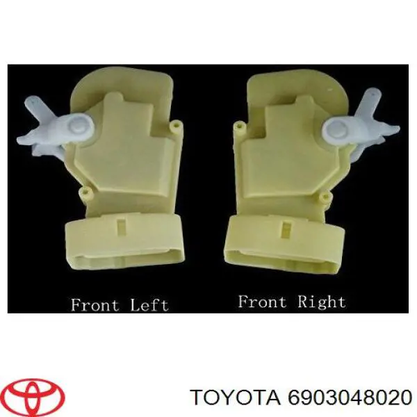 Zamek drzwi przednich prawych Toyota 6903048020 cena, od 28,22 USD