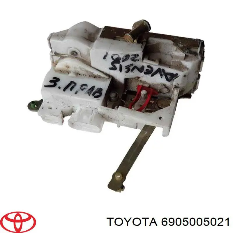 Zamek drzwi tylnych prawych Toyota Avensis I sedana (T22) (1997 - 2003) cena, od 54,56 USD