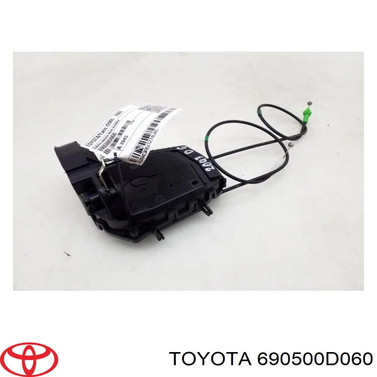 Zamek drzwi tylnych prawych Toyota 690500D060 cena, od 54,48 USD