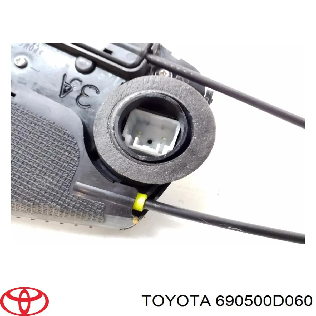 690500D060 Toyota Zamek drzwi tylnych prawych