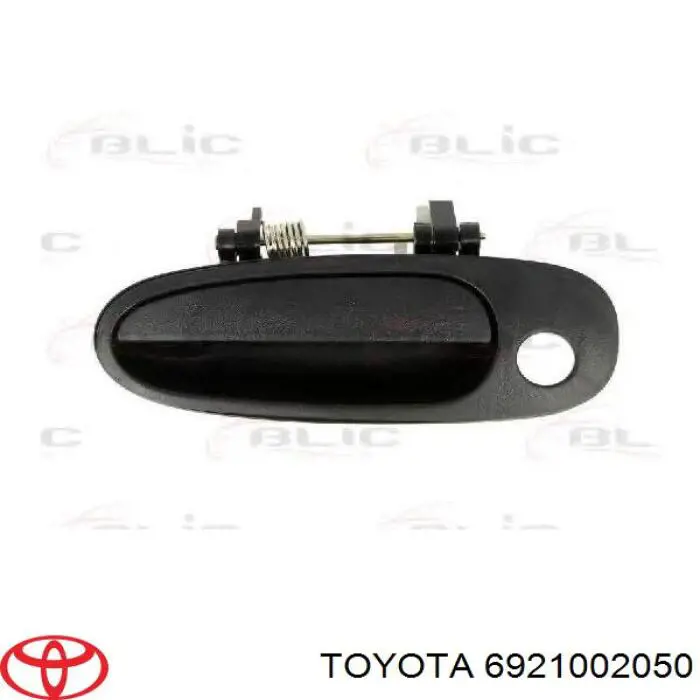Klamka drzwi przednich zewnętrzna prawa Toyota 6921012280 cena, od 16,58 USD