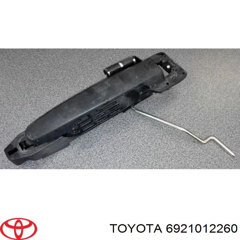 Do koszyka 6921012260 Toyota Klamka drzwi tylnych prawa zewnętrzna