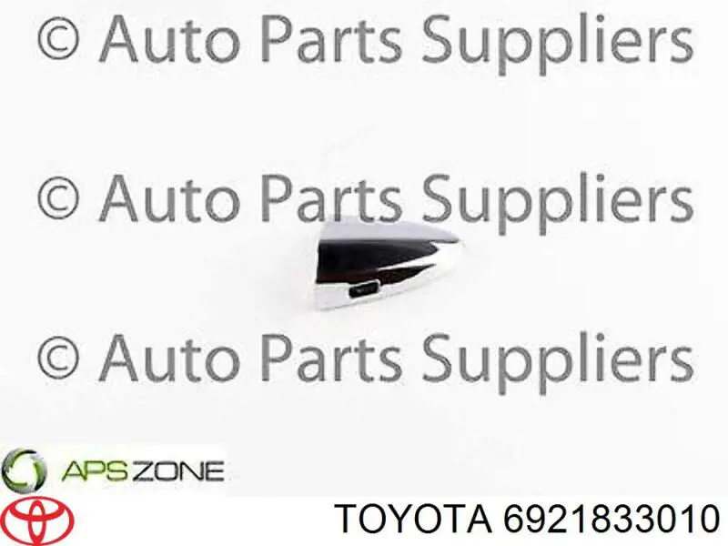Do koszyka 6921833010 Toyota Pokrywa klamki zewnętrznej drzwi przednich lewych