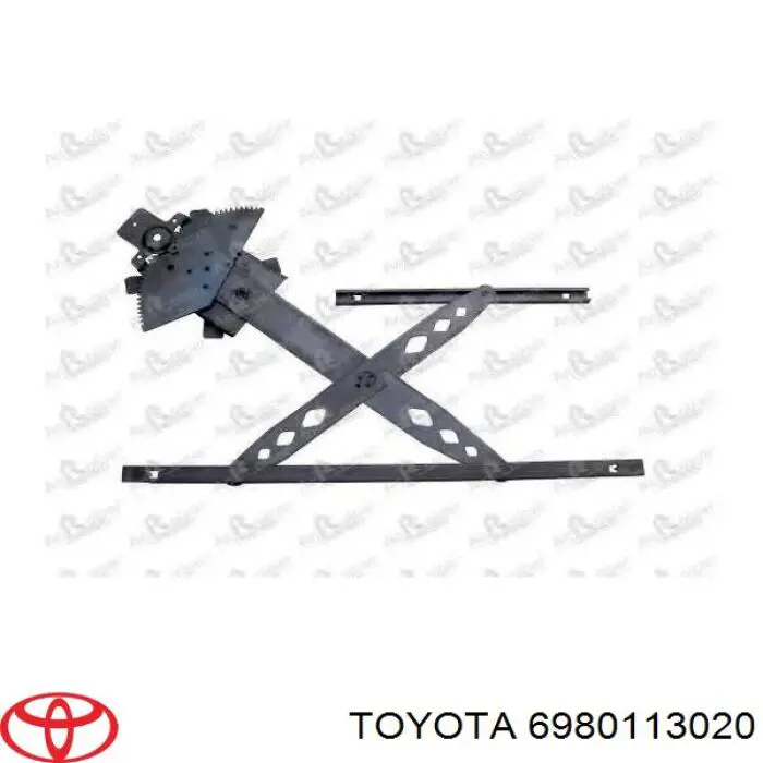 Mechanizm podnoszenia szyby drzwi przednich prawych Toyota Corolla VERSO minivan (E12J) (2001 - 2004) cena, od 160,26 USD