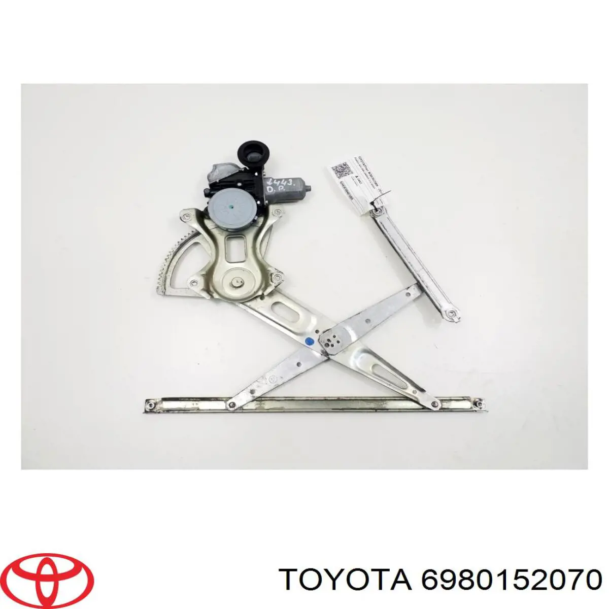 Mechanizm podnoszenia szyby drzwi przednich prawych Toyota Prius hatchback (ZVW30) (2009 - 2016) cena, od 96,73 USD