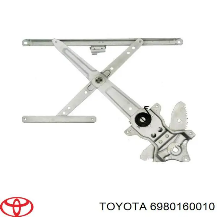 Mechanizm podnoszenia szyby drzwi przednich prawych do Toyota Land Cruiser 80 J8