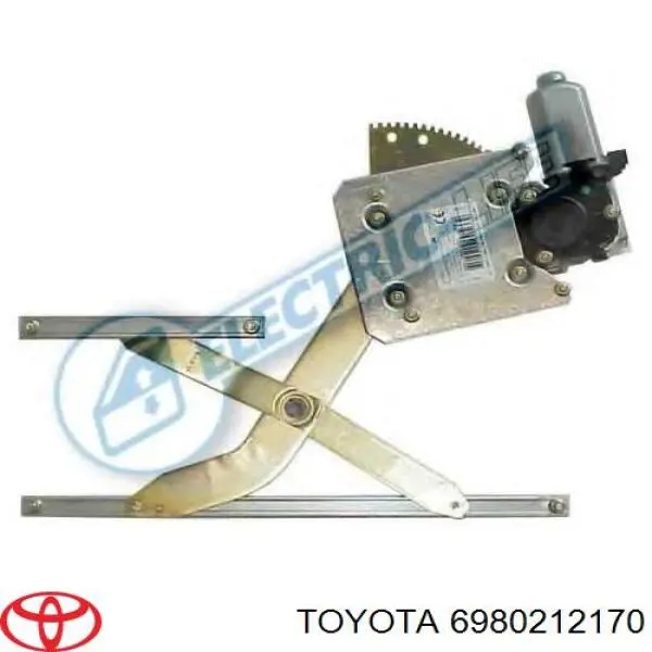 Mechanizm podnoszenia szyby drzwi przednich lewych do Toyota Corolla  