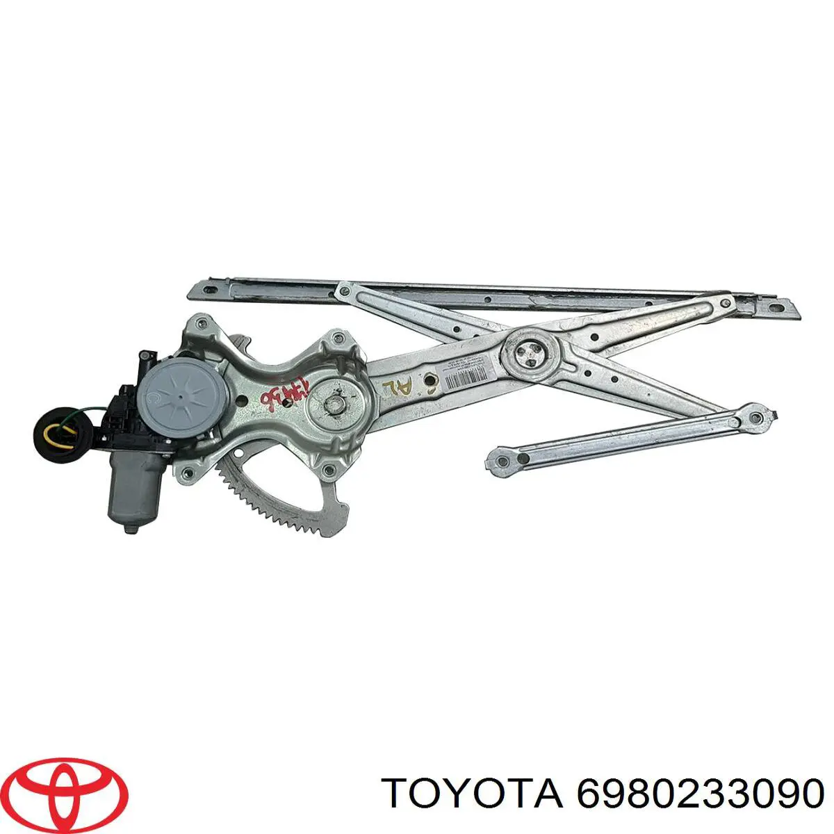 Mechanizm podnoszenia szyby drzwi przednich lewych Toyota 6980233090 cena, od 158,47 USD