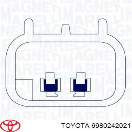 Do koszyka 6980242021 Toyota Mechanizm podnoszenia szyby drzwi przednich lewych