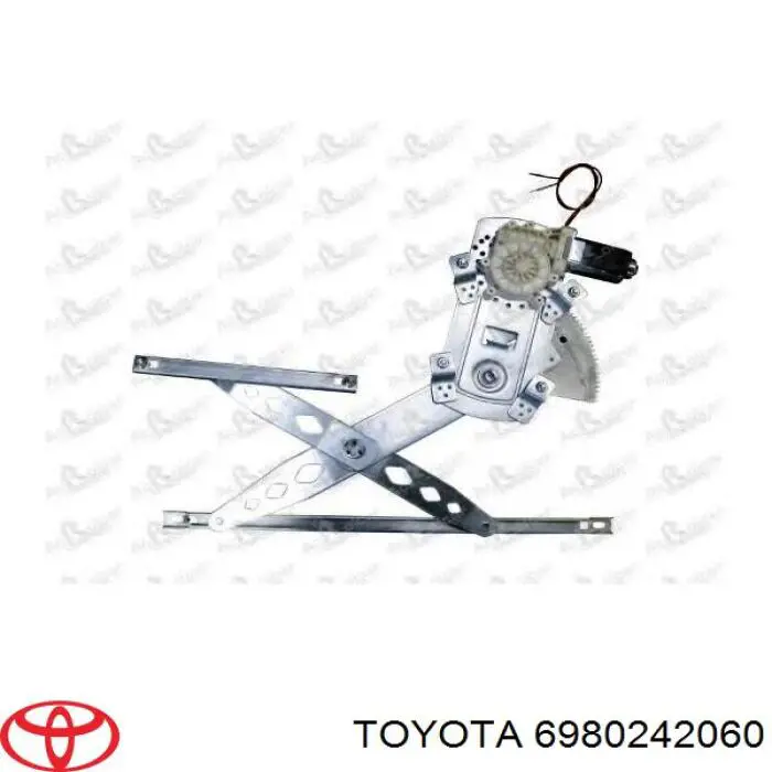 Mechanizm podnoszenia szyby drzwi przednich lewych Toyota 6980242060 cena, od 228,08 USD