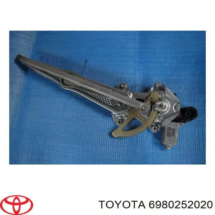 Do koszyka Mechanizm podnoszenia szyby drzwi przednich lewych Toyota Yaris VERSO NCP2