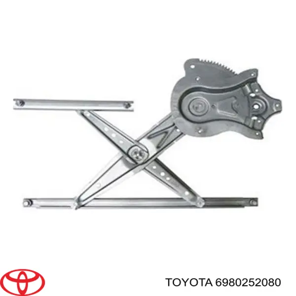 6980252080 Toyota Mechanizm podnoszenia szyby drzwi przednich lewych