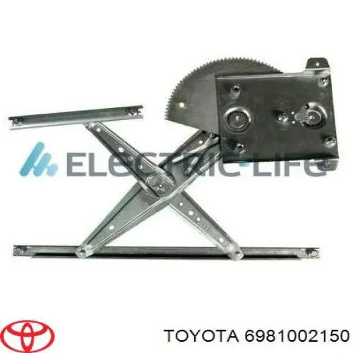 6981002150 Toyota Mechanizm podnoszenia szyby drzwi przednich prawych