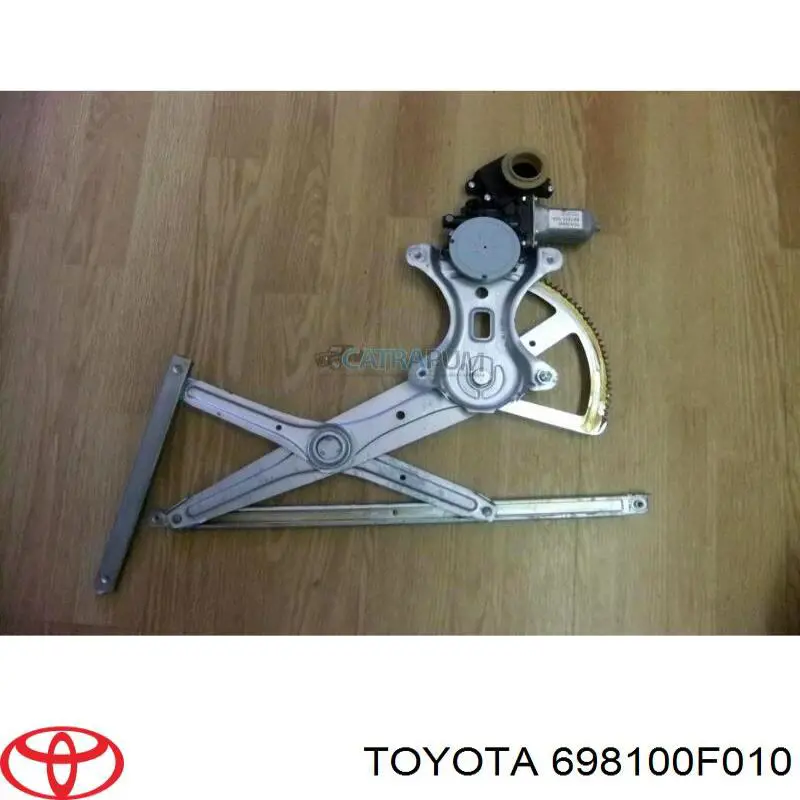 698100F010 Toyota Mechanizm podnoszenia szyby drzwi przednich prawych
