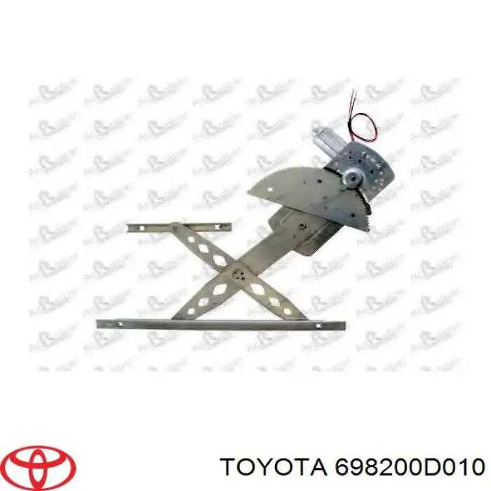 Do koszyka 698200D010 Toyota Mechanizm podnoszenia szyby drzwi przednich lewych