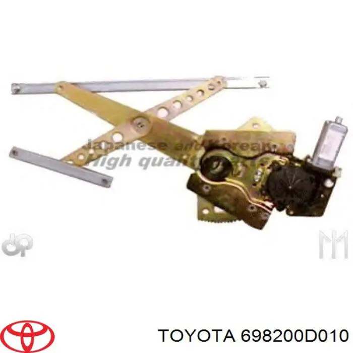 Mechanizm podnoszenia szyby drzwi przednich lewych Toyota 698200D010 cena, od 74,49 USD