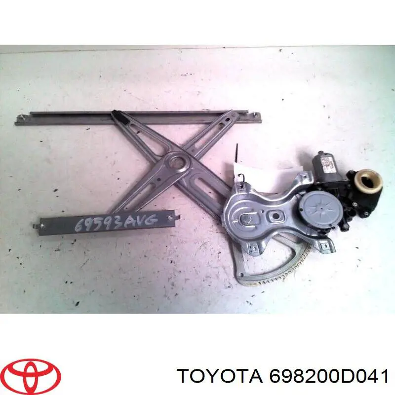Mechanizm podnoszenia szyby drzwi przednich lewych Toyota 698200D041 cena, od 62,99 USD
