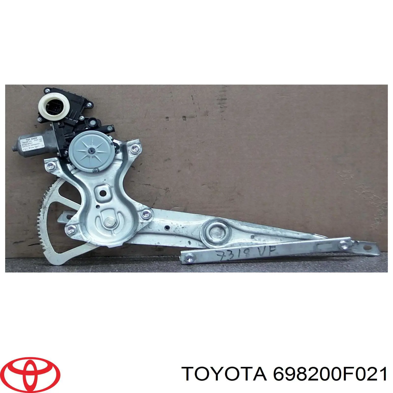 Mechanizm podnoszenia szyby drzwi przednich lewych Toyota 698200F021 cena, od 105,56 USD
