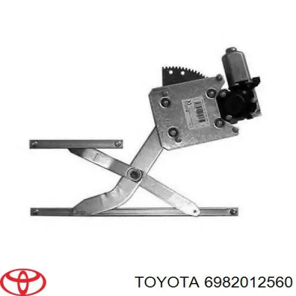 Mechanizm podnoszenia szyby drzwi przednich lewych Toyota Corolla sedana (E11) (1997 - 2001) cena, od 89,56 USD