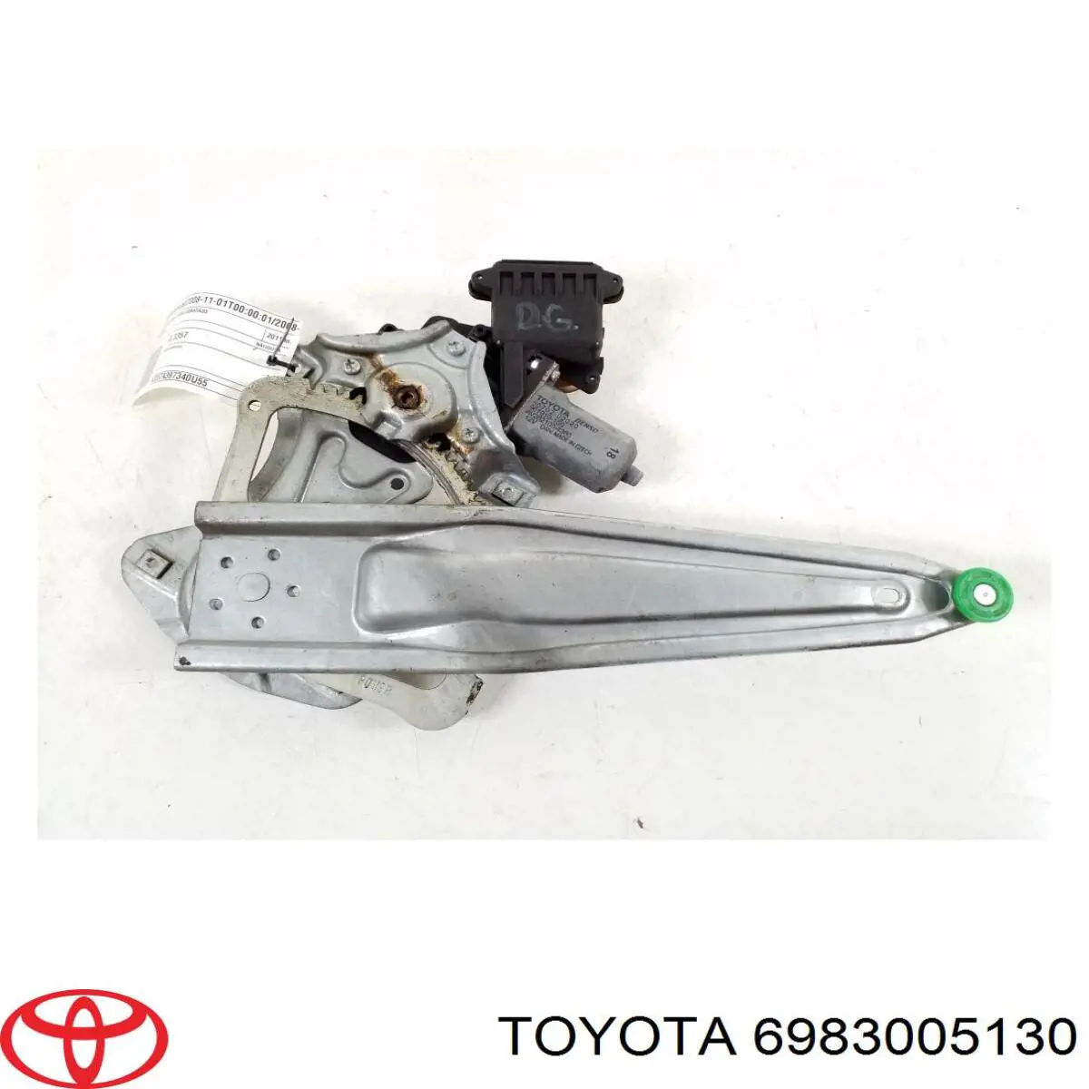 Mechanizm podnoszenia szyby drzwi tylnych prawych Toyota 6983005130 cena, od 108,96 USD