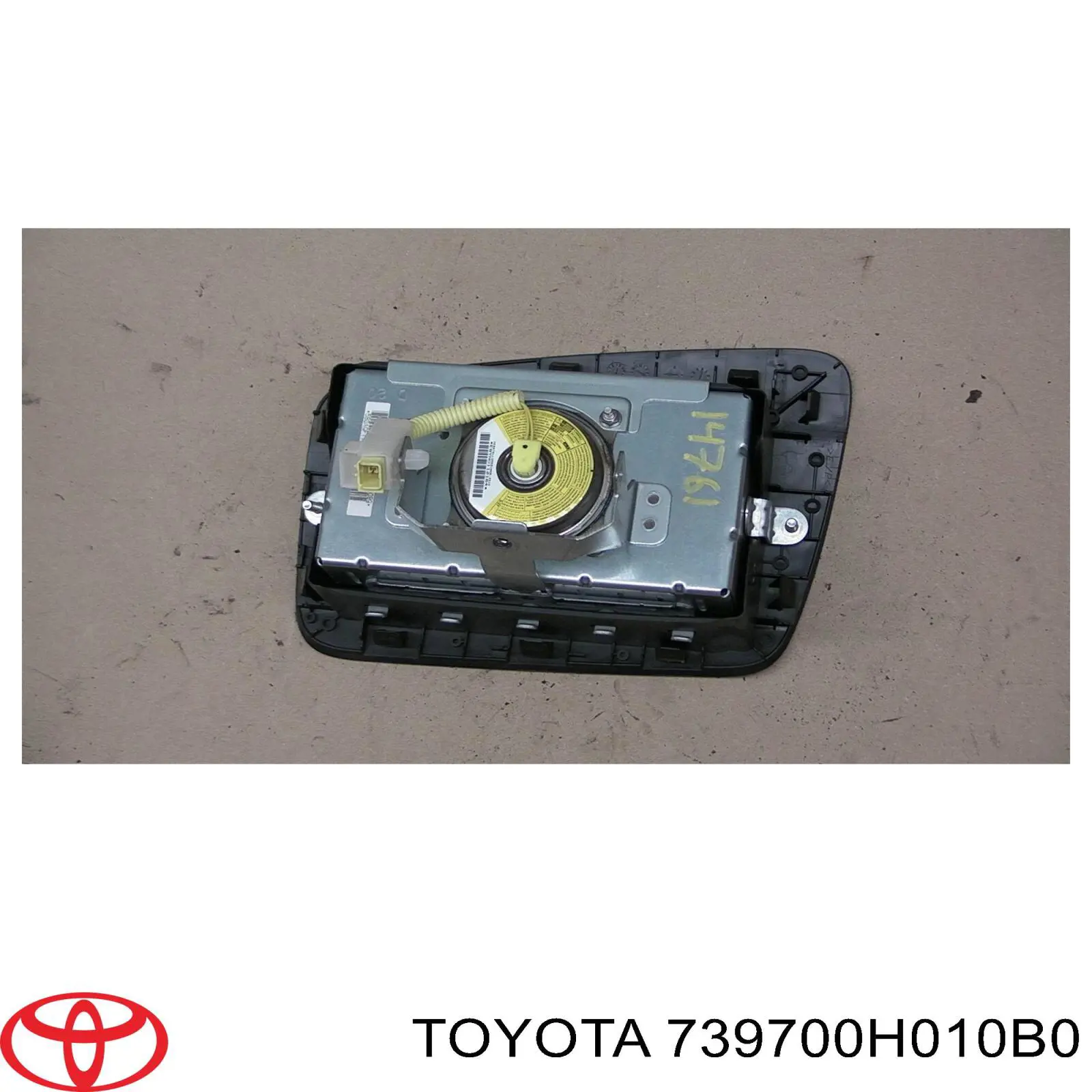 Poduszka powietrzna (Airbag) pasażera Toyota 739700H010B0 cena, od 231,55 USD