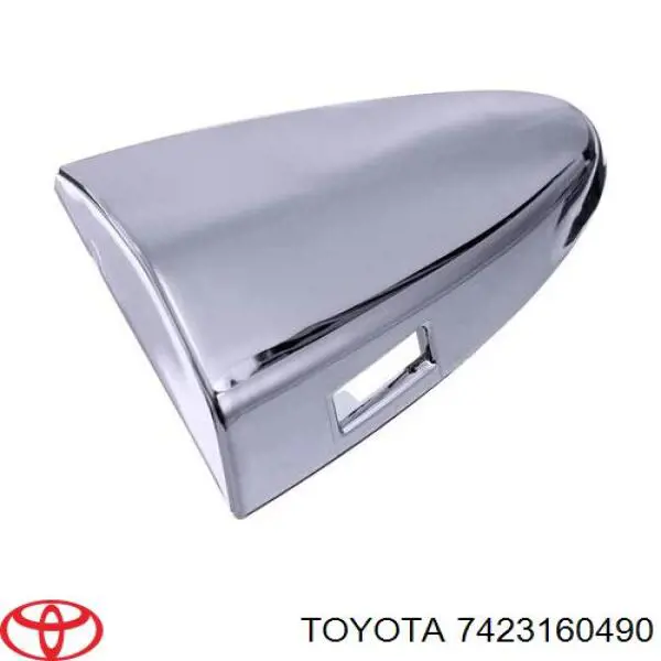 7423160490 Toyota Panel (nakładka) modułu sterowania podnośnikiem szyby przedni prawy
