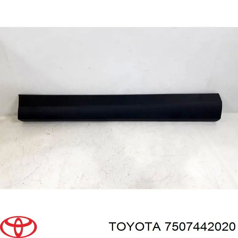 7507442020 Toyota Listwa ochronna drzwi przednich lewych dolna