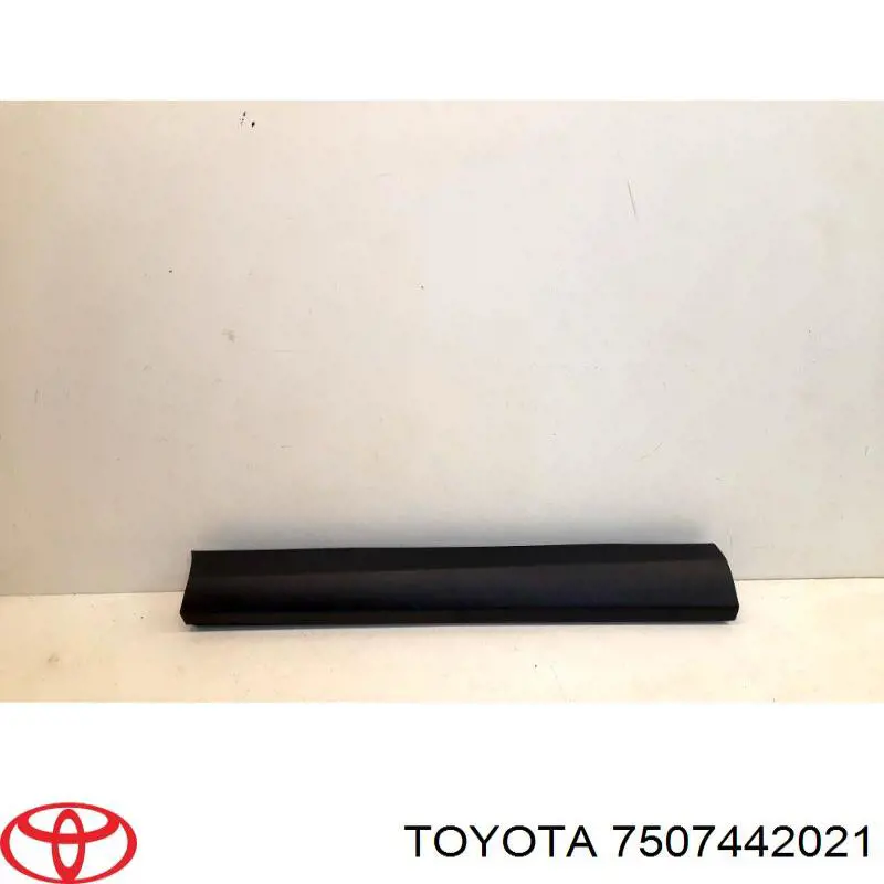 Listwa ochronna drzwi przednich lewych dolna Toyota 7507442021 cena, od 102,80 USD