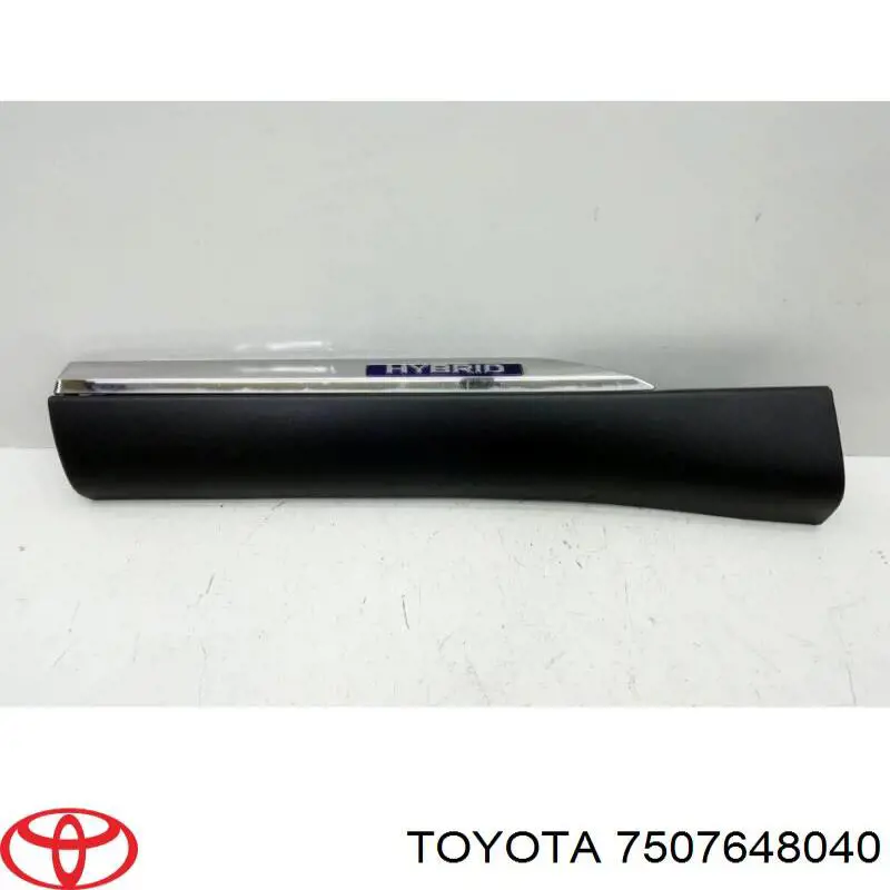 7507648040 Toyota Nakładka na drzwi tylne lewe