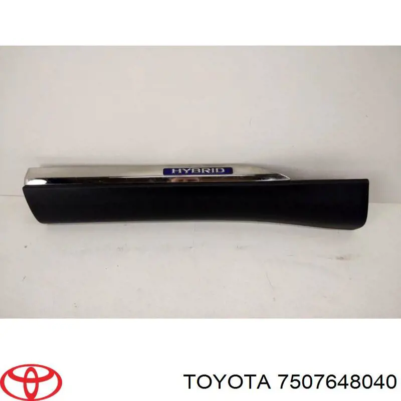 Nakładka na drzwi tylne lewe Toyota 7507648040 cena, od 26,92 USD