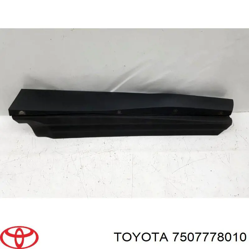 7507778010 Toyota Listwa ochronna drzwi tylnych prawych dolna