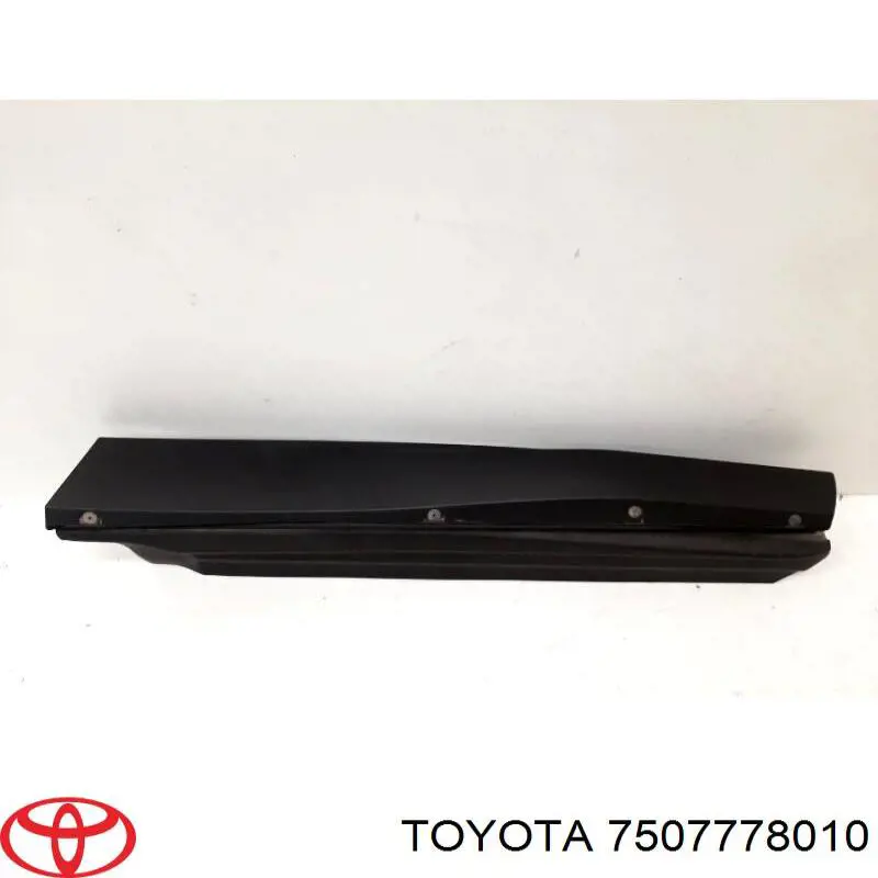 Listwa ochronna drzwi tylnych prawych dolna Toyota 7507778010 cena, od 97,63 USD