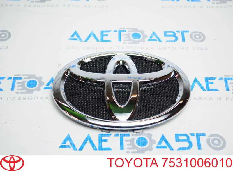 7531006010 Toyota Emblemat na atrapę chłodnicy
