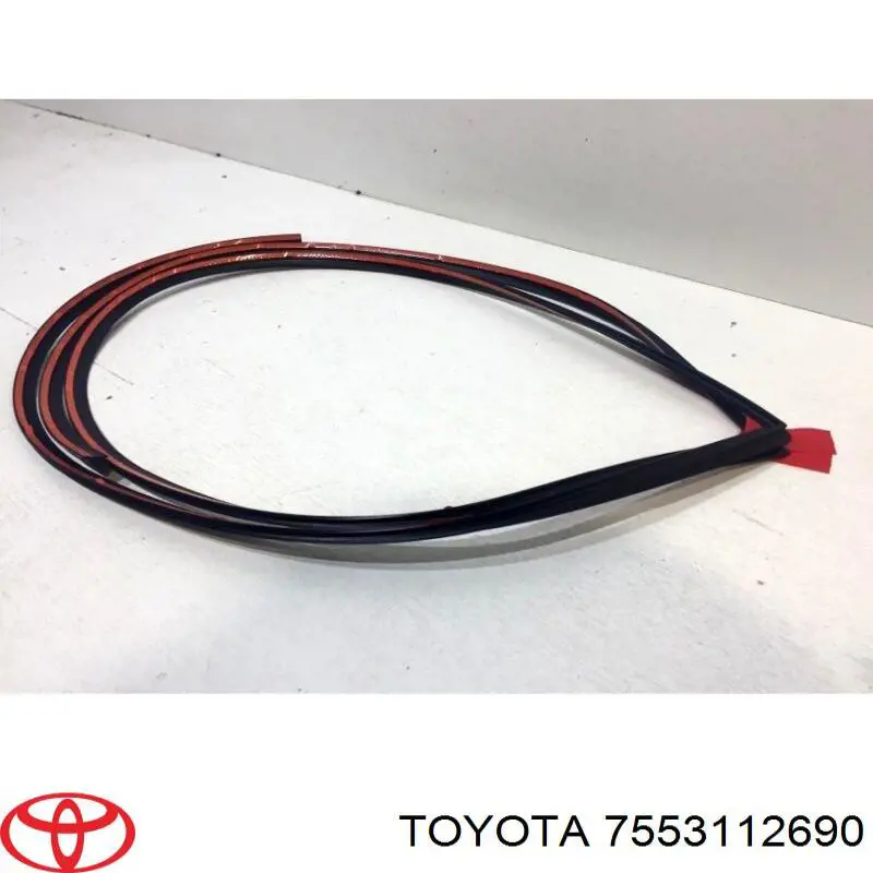 Listwa ochronna szyby przedniej Toyota Corolla sedana (E15) (2006 - 2014) cena, od 34,47 USD