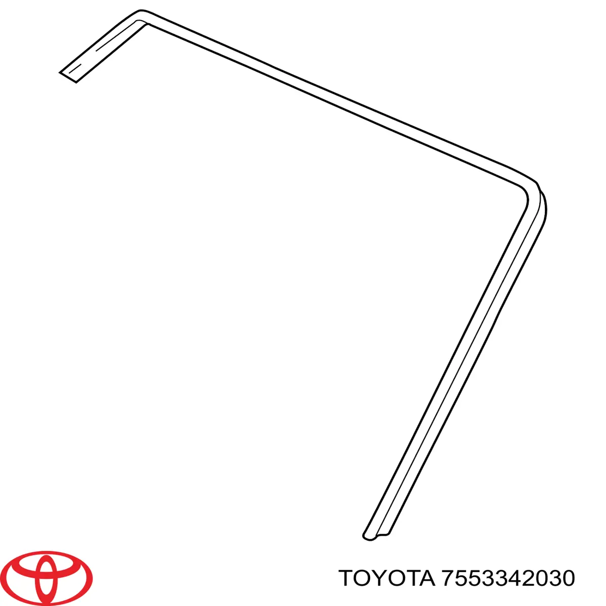 Uszczelka szyby przedniej Toyota RAV4 I SUV (XA) (1994 - 2000) cena, od 247,05 USD