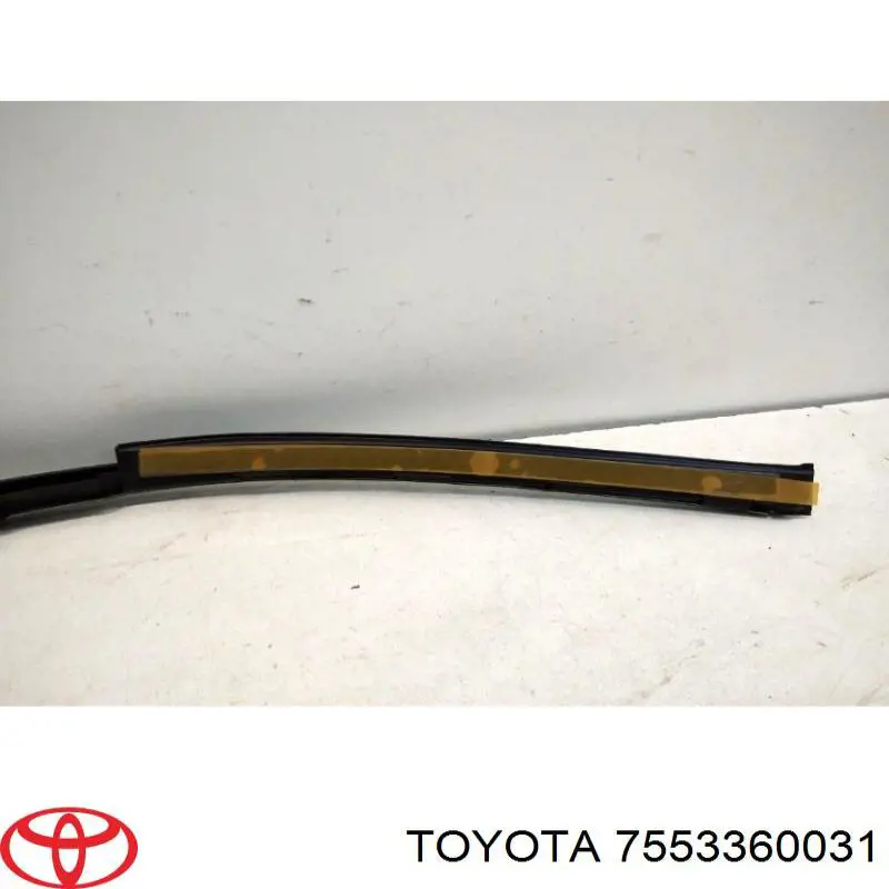 Do koszyka 7553360031 Toyota Listwa ochronna szyby przedniej prawa