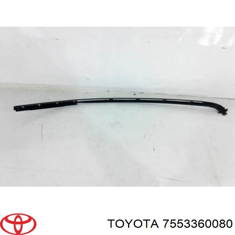 7553360100 Toyota Listwa ochronna szyby przedniej prawa