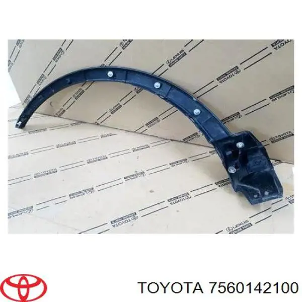 Poszerzenie (nakładka) reperaturki błotnika przedniego prawy Toyota 7560142100 cena, od 79,95 USD