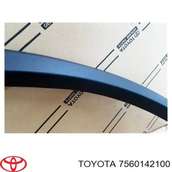 Do koszyka 7560142100 Toyota Poszerzenie (nakładka) reperaturki błotnika przedniego prawy