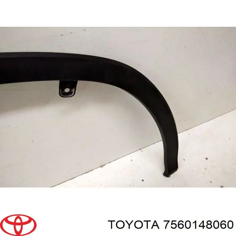 7560148060 Toyota Poszerzenie (nakładka) reperaturki błotnika przedniego prawy