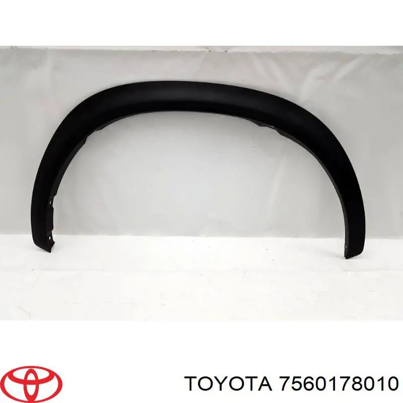 Poszerzenie (nakładka) reperaturki błotnika przedniego prawy Toyota 7560178010 cena, od 17,56 USD