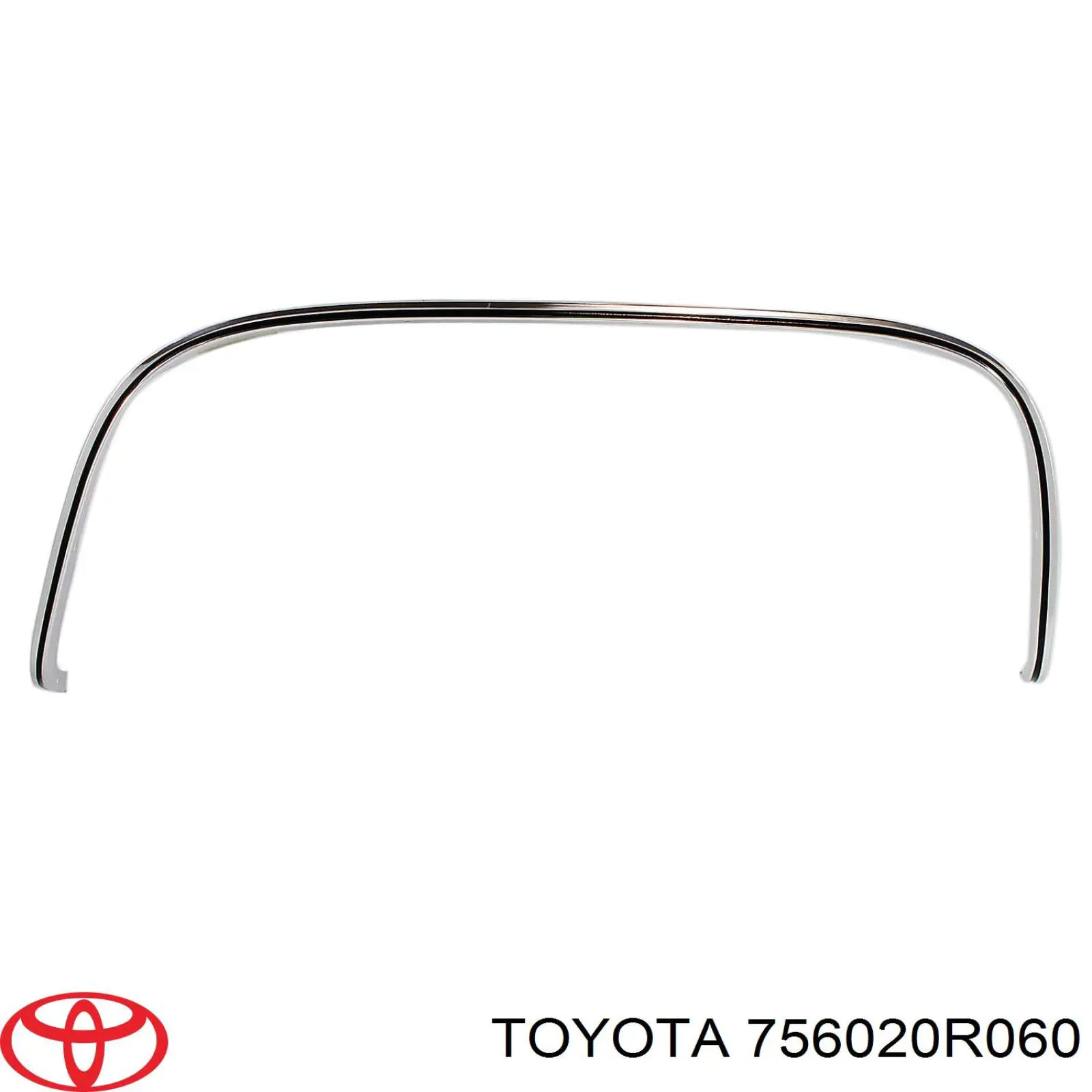 Poszerzenie (nakładka) reperaturki błotnika przedniego lewy Toyota 756020R060 cena, od 47,22 USD