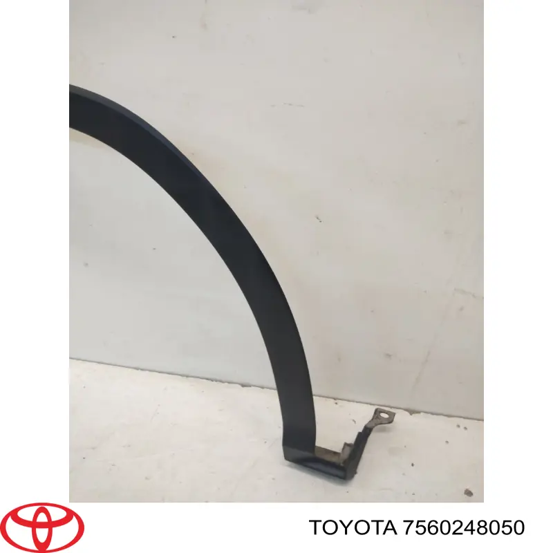 Do koszyka 7560248050 Toyota Poszerzenie (nakładka) reperaturki błotnika przedniego lewy